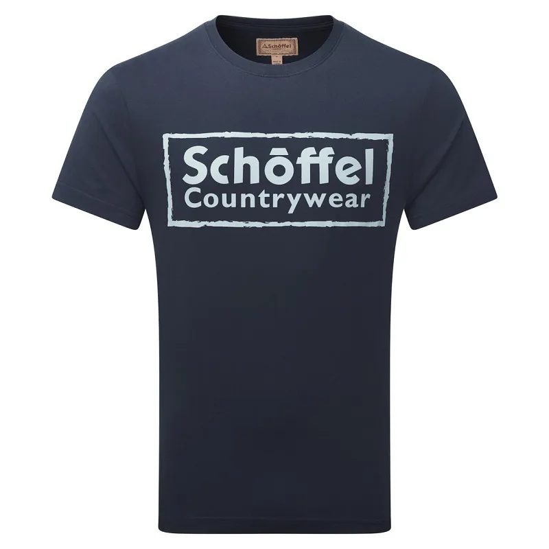 Schoffel Mens Heritage T-Shirt Navy